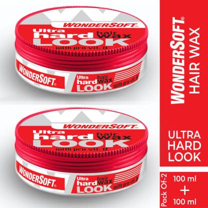Wondersoft Ultra Hard Look Hair Wax With Pro Vitamin-B Hair Wax (200 g) Hair  Wax - Price in India, Buy Wondersoft Ultra Hard Look Hair Wax With Pro  Vitamin-B Hair Wax (200