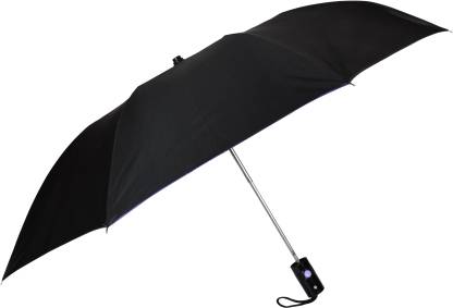 Fendo Jackson 2 Fold Purple Metallic Umbrella Umbrella