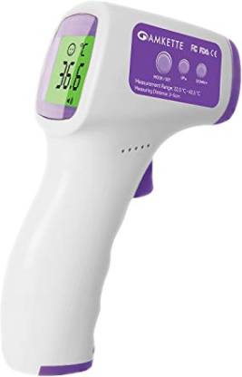 Amkette 429 Contactless Medical Infrared Thermometer  (White)