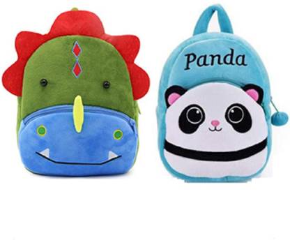 Kiddiewink Soft Material School Bag for Kids Plush Backpack Cartoon Toy | Children's Gifts Boy/Girl/Baby/ Decor School Bag Plush Bag