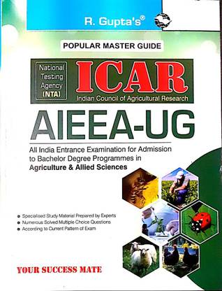 Nta Icar Aieea Ug Entrance Exam Guide Buy Nta Icar Aieea Ug Entrance Exam Guide By Rph Editorial Board At Low Price In India Flipkart Com