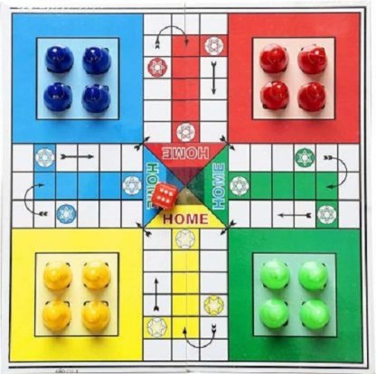 Whole Family New Ludo & Snakes Ladders Board Game Playing with Children 