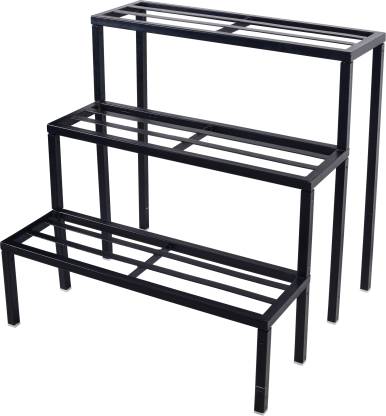 Sharpex Plant Stand Outdoor Metal 3, Metal Plant Stand With Shelves