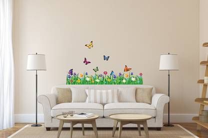These Wall Stickers Deals Are Surprisingly Crazy At Flipkart The Big Billion Days Sale- Buy All Under ₹200 19 wall ons fluttering wings decal diy removable peel and stick original imafsdzfnssbjffr