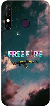 Savetree Back Cover For Infinix Hot 8 Printed Free Fire Game Back Cover Savetree Flipkart Com