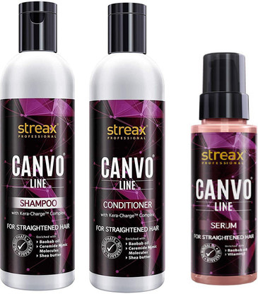 streax shampoo for straight hair