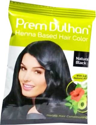 Prem Dulhan HERBAL NATURAL BLACK MEHNDI For Shiny Hairs - Price in India,  Buy Prem Dulhan HERBAL NATURAL BLACK MEHNDI For Shiny Hairs Online In  India, Reviews, Ratings & Features 