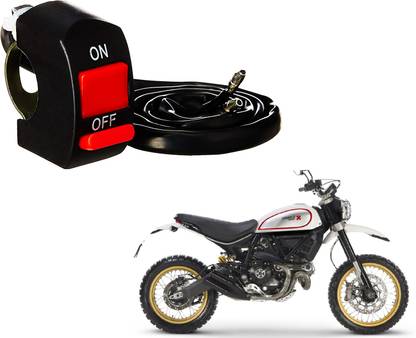 Wolkomhome Bike On Off Switch Handlebar Switches For Ducati Scrambler Desert Sled 15 A Two Way Electrical Switch Price In India Buy Wolkomhome Bike On Off Switch Handlebar Switches For Ducati
