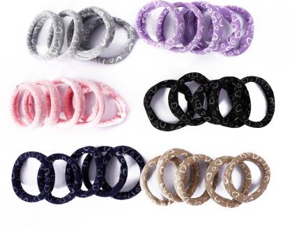 Honbon Premium Quality Stylish Hair Rubber Bands Hair Bands Elastic Rubber Bands Accessories For Girls Women Bright Colors For The Summer Pack Of 30 Rubber Band Price In India Buy Honbon Premium