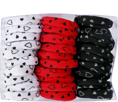 Shivarth Hair Rubber Bands Hair Bands Elastic Rubber Bands Accessories For Girls Women Bright Color 1 Box Have 30 Pack Rubber Band Price In India Buy Shivarth Hair Rubber Bands Hair Bands