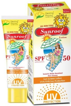 healing sunscreen