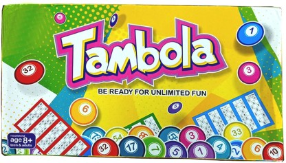 JUMBOLA Premium Quality Tambola Board Game Set 