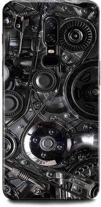 Indicraft Back Cover For Oneplus 6 Engine Ferrari Engine Black Car Motor Indicraft Flipkart Com
