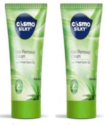 Cosmo Silky Herbal wheat germ oil alovera hair removal cream 60 g ( pack of 2) Cream - Price in India, Buy Cosmo Silky Herbal wheat germ oil alovera hair removal cream Cosmo Silky Herbal wheat germ oil alovera hair removal cream 60 g ( pack of 2) Cream - Price in India, Buy Cosmo Silky Herbal wheat germ oil alovera hair removal cream