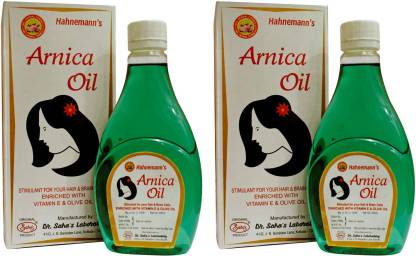 Dr. Saha`S Hahnemann's Arnica Hair Oil Pack of 2 (200ml Each) Hair Oil -  Price in India, Buy Dr. Saha`S Hahnemann's Arnica Hair Oil Pack of 2 (200ml  Each) Hair Oil Online