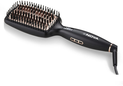 Nova hair straightening brush cheap