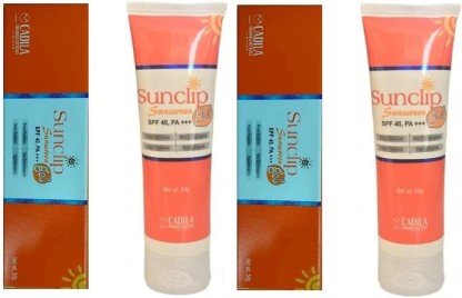 sunclip sunscreen