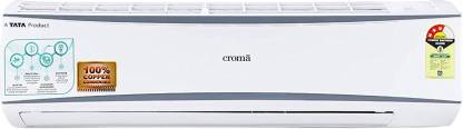 Croma 1.5 Ton 3 Star Split AC (Copper Condenser, CRAC7722, White/Cool Grey)