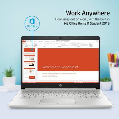 HP 14s Core i5 10th Gen - (8 GB/1 TB HDD/256 GB SSD/Windows 10 Home) 14S-ER0003TU Thin and Light Laptop  with inbuilt 4G LTE