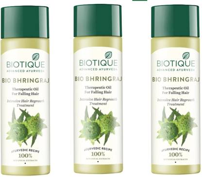BIOTIQUE Bio Bhringraj Therapeutic Oil for Falling Hair Hair Oil - Price in  India, Buy BIOTIQUE Bio Bhringraj Therapeutic Oil for Falling Hair Hair Oil  Online In India, Reviews, Ratings & Features |