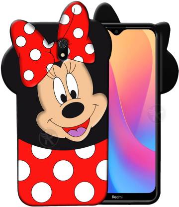 Kreatick Back Cover for Redmi 8a - Mickey Mouse Soft Case Cartoon Series  Girlish Cute Silicone Case Cover Shell - Kreatick : 