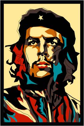 Che Guevara Poster with Frame F-4 Paper Print - Personalities posters in India - Buy art, film, design, movie, music, nature and educational paintings/wallpapers at Che Guevara Poster with Frame F-4 Paper Print - Personalities posters in India - Buy art, film, design, movie, music, nature and educational paintings/wallpapers at
