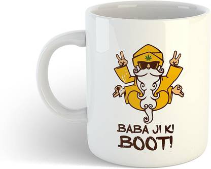 creativemug Funny Design CoffeeMug with Baba JI Ki Booti Printed- White 11oz Ceramic Coffee Mug Price in India - Buy creativemug Funny Design CoffeeMug with Baba JI Ki Booti Printed- White 11oz creativemug Funny Design CoffeeMug with Baba JI Ki Booti Printed- White 11oz Ceramic Coffee Mug Price in India - Buy creativemug Funny Design CoffeeMug with Baba JI Ki Booti Printed- White 11oz