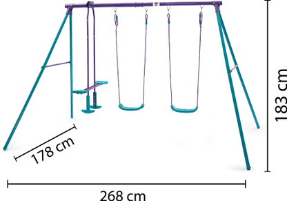 Plum Jupiter Metal 2 Swing with a 