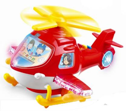 ziqra toys super jumbo friction powered helicopter chopper with flashing lights music toy red and yellow super jumbo friction powered helicopter chopper with flashing lights music toy red and yellow