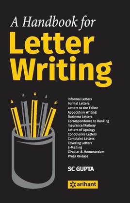 A Handbook For Letter Writing Buy A Handbook For Letter Writing By Gupta S C At Low Price In India Flipkart Com