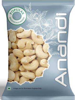 ANANDI Cashew , Cashew Nut , Kaju 500g Cashews