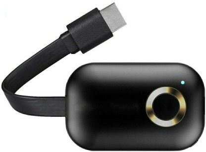 OUKITEL WiFi Display Dongle HDMI 1080P Miracast AdapterReceiver Streaming Media Player Share Videos Audio Bild Live-Kamera und Musik vom PC Telefon auf TV Monitor oder Projektor-Schwarz 