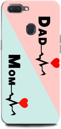 WallCraft Back Cover for Realme 2 MOTHER, MAA, FATHER, LIFE LINE, I LOVE MY  MOM DAD - WallCraft : 