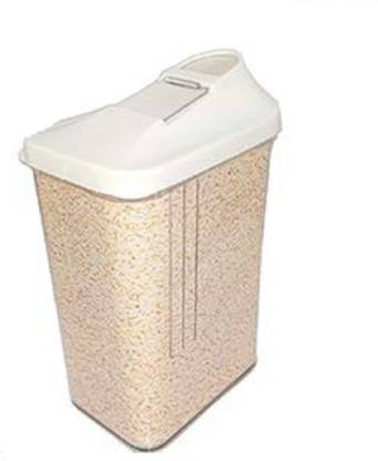 VARNI ENT Easy Flow 2 Pcs Cereal Dispenser | Storage Jar | Food Rice Storage Box - 700 ml Plastic Grocery Container  - 700 ml Plastic Grocery Container