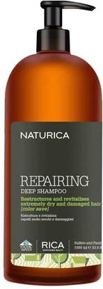 Naturica Repairing Deep Shampoo- by Rica, Italy- Restructures and revitalises extremely dry and damaged hair [color Naturica Repairing Deep Shampoo- by Rica, Italy- Restructures and revitalises extremely dry and damaged hair [color