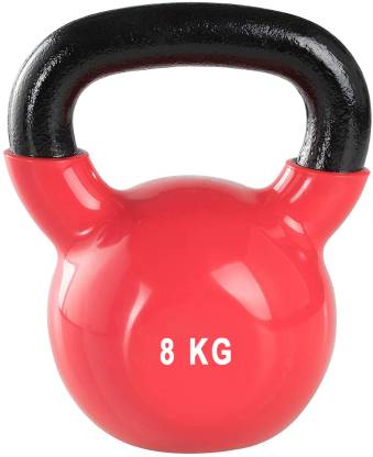 8KG VINYL KETTLEBELLS WEIGHT FITNESS STRENGTH EXERCISE HOME GYM WORKOUT TRAINING