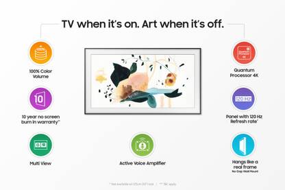 Samsung The Frame 125cm (50 inch) Ultra HD (4K) QLED Smart TV