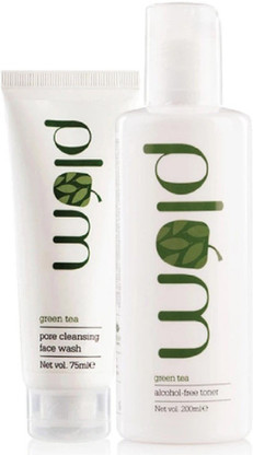 plum face wash and toner