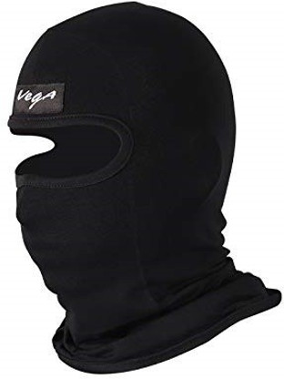 VEGA Black Bike Face Mask for Men 