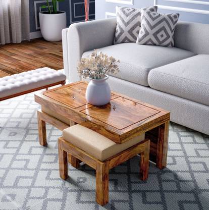 House Of Pataudi Amira Solid Wood Coffee Table Price In India Buy House Of Pataudi Amira Solid Wood Coffee Table Online At Flipkart Com