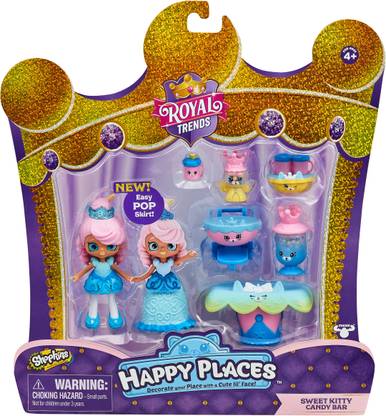 Shopkins Happy Places S7 Welcome Pack Sweet Kitty Candy Bar Happy Places S7 Welcome Pack Sweet Kitty Candy Bar Buy Multi Toys In India Shop For Shopkins Products