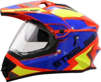 steelbird off road motocross helmet