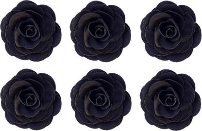 The Choice Flowers For Dress Decorations Hand Made Size 4 Cm Color Black 6 Pieces Flowers For Dress Decorations Hand Made Size 4 Cm Color Black 6 Pieces Shop For