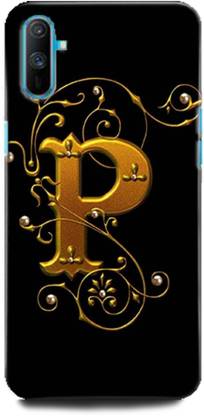 Intellize Back Cover For Realme C3 P P Letter P Alphabet Design Intellize Flipkart Com