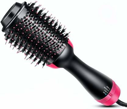 icall Presenting 3 in 1 One-Step Hair Dryer and Volumizer Straightener  Curler Comb Hot Air Brush Hair Straightener Brush - icall : 