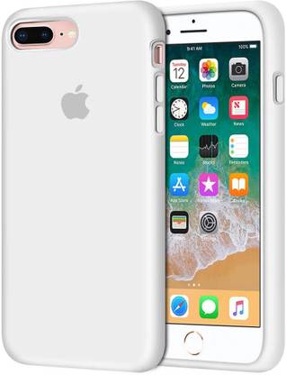 liramark back cover for apple iphone 8 plus apple iphone 7 plus liquid silicone with inner microfibre