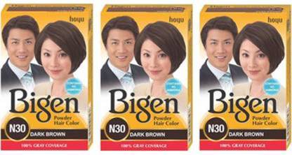Bigen Long Lasting Powder Hair Colour For Men And Women - 6g Each - ( Combo Pack / Set Of Bigen Long Lasting Powder Hair Colour For Men And Women - 6g Each - ( Combo Pack / Set Of