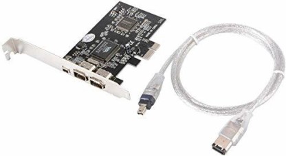 PCI-E Express FireWire 1394a 1-Lane iLINK IEEE1394 Expansion Controller Adapter Card for Desktop PC 