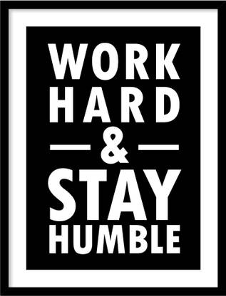 Colossalarthouse Black White Motivational Quote Framed Poster For Home And Office Wall Decor Acrylic Glass Portrait Fine Art Print Quotes Motivation Posters In India Buy Art