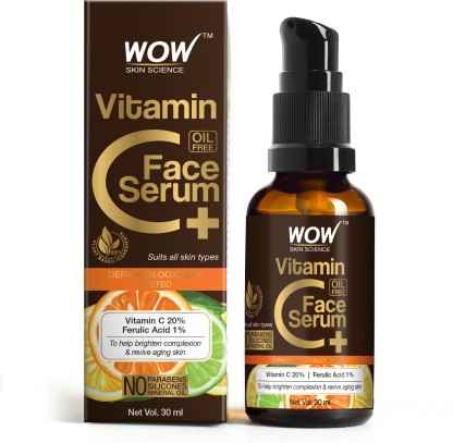 wow skin science sunscreen face serum